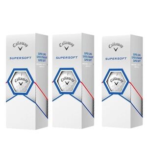 👉 NEW Callaway Supersoft Golf Balls - White and Blue